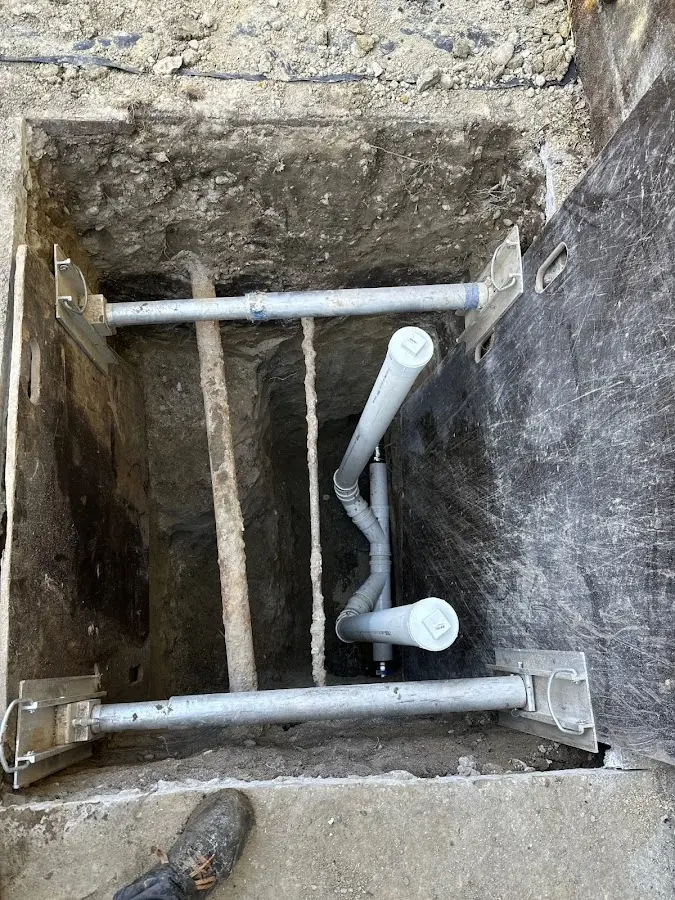 Experienced plumber completing Gas Line Repair work in Stapleton